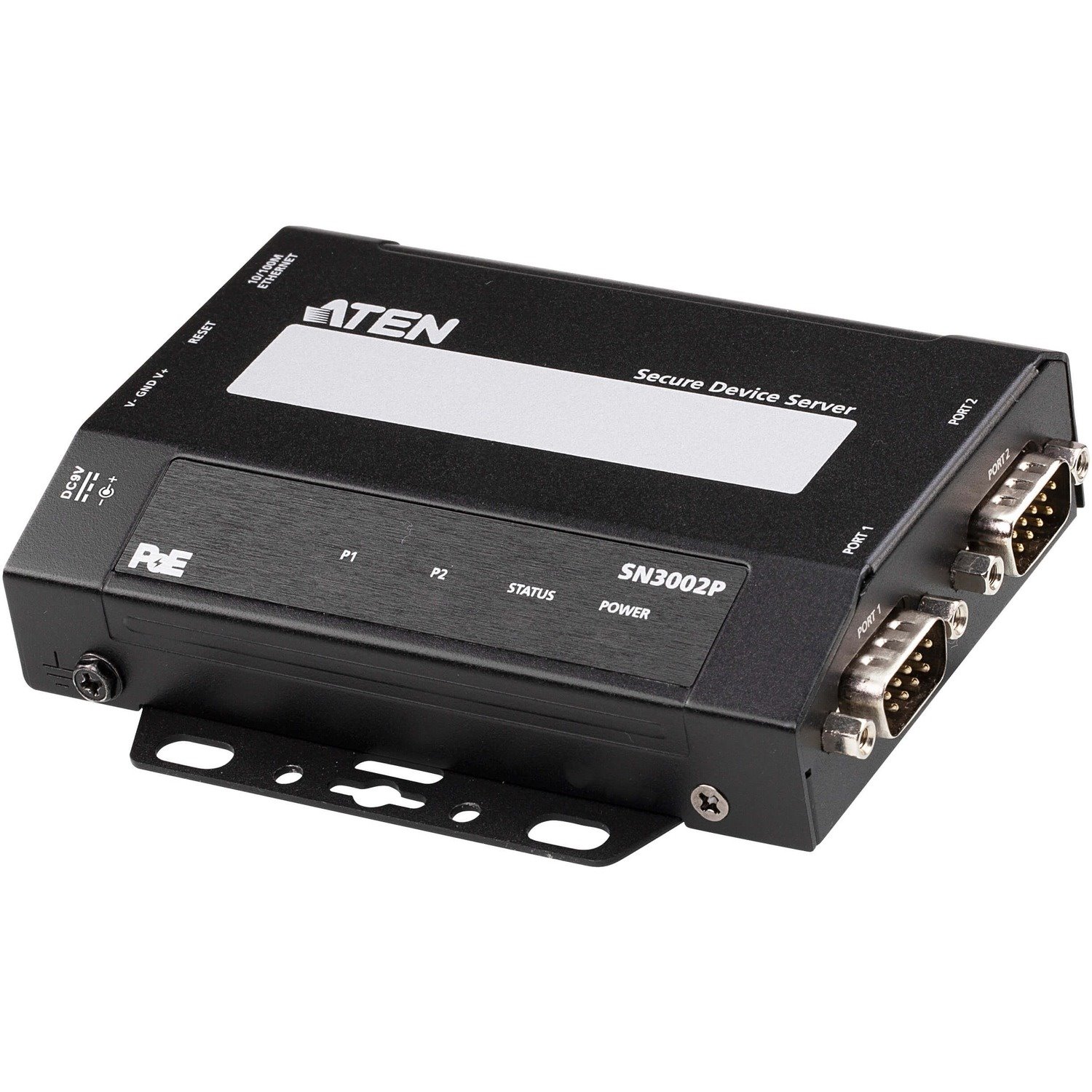 ATEN SN3002P 2-Port RS-232 Secure Device Server with PoE