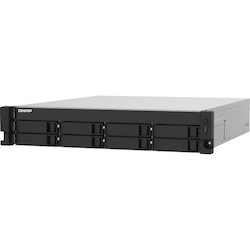 QNAP TS-832PXU-RP-4G 8 x Total Bays SAN/NAS Storage System - 512 MB Flash Memory Capacity - Annapurna Labs Alpine AL-324 Quad-core (4 Core) 1.70 GHz - 4 GB RAM - DDR4 SDRAM - 2U Rack-mountable