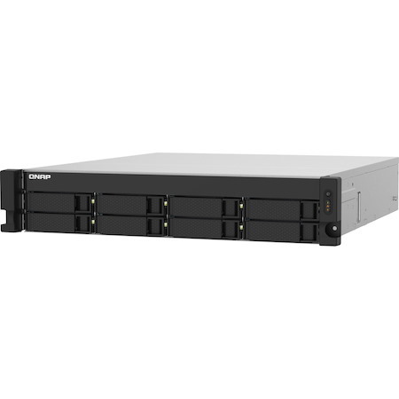 QNAP TS-832PXU-RP-4G 8 x Total Bays SAN/NAS Storage System - 512 MB Flash Memory Capacity - Annapurna Labs Alpine AL-324 Quad-core (4 Core) 1.70 GHz - 4 GB RAM - DDR4 SDRAM - 2U Rack-mountable