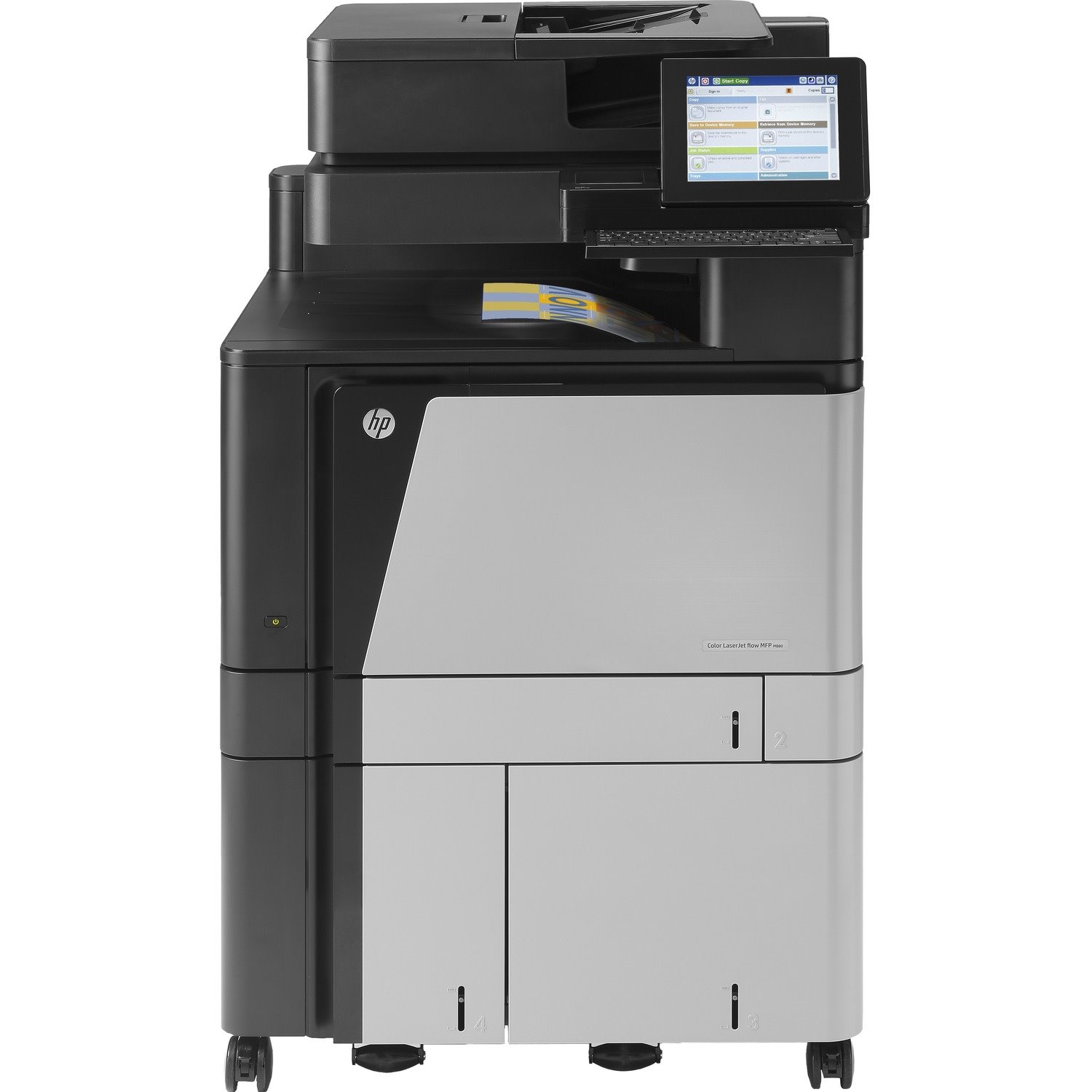 HP LaserJet M880zm+ Wireless Laser Multifunction Printer - Colour