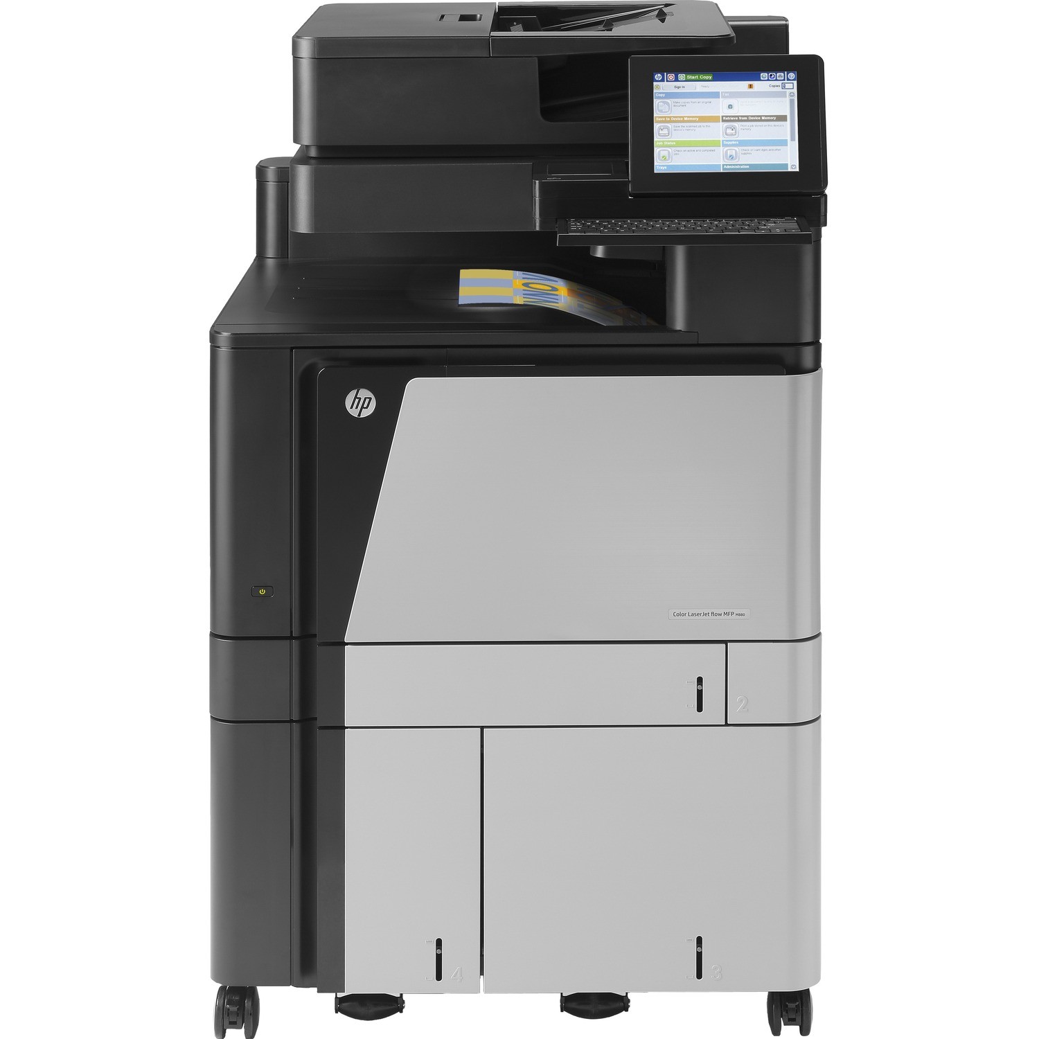 HP LaserJet M880zm+ Wireless Laser Multifunction Printer - Colour