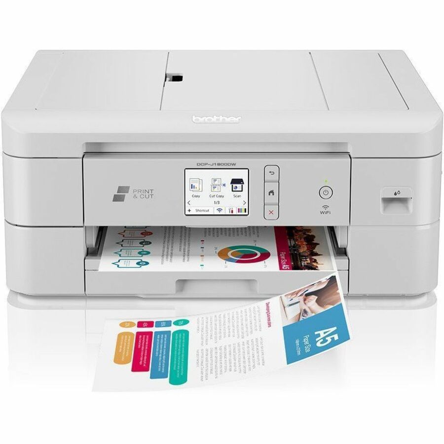 Brother DCP-J1800DW Kabellos - Tintenstrahl-Multifunktionsdrucker - Farbe