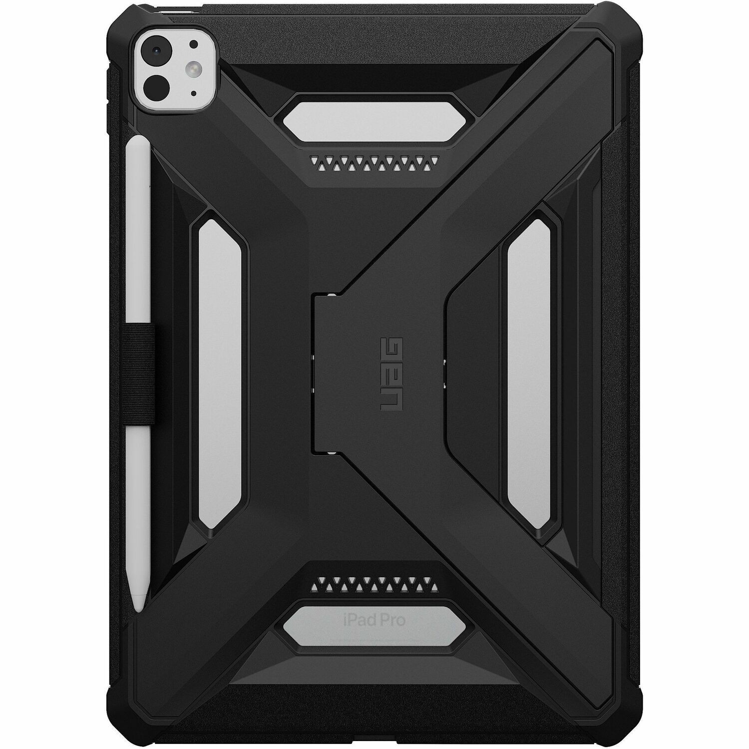 Urban Armor Gear Scout+ Case With Kickstand Black For iPad Pro 11 2024 (5TH Gen)