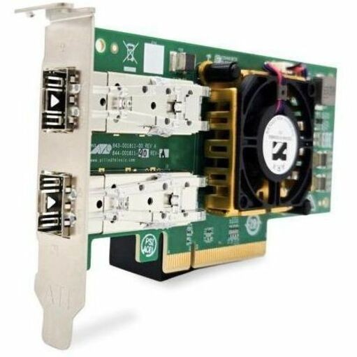 Allied Telesis PCIe 2 x 25 Gig SFP28 Network Interface Card, TAA