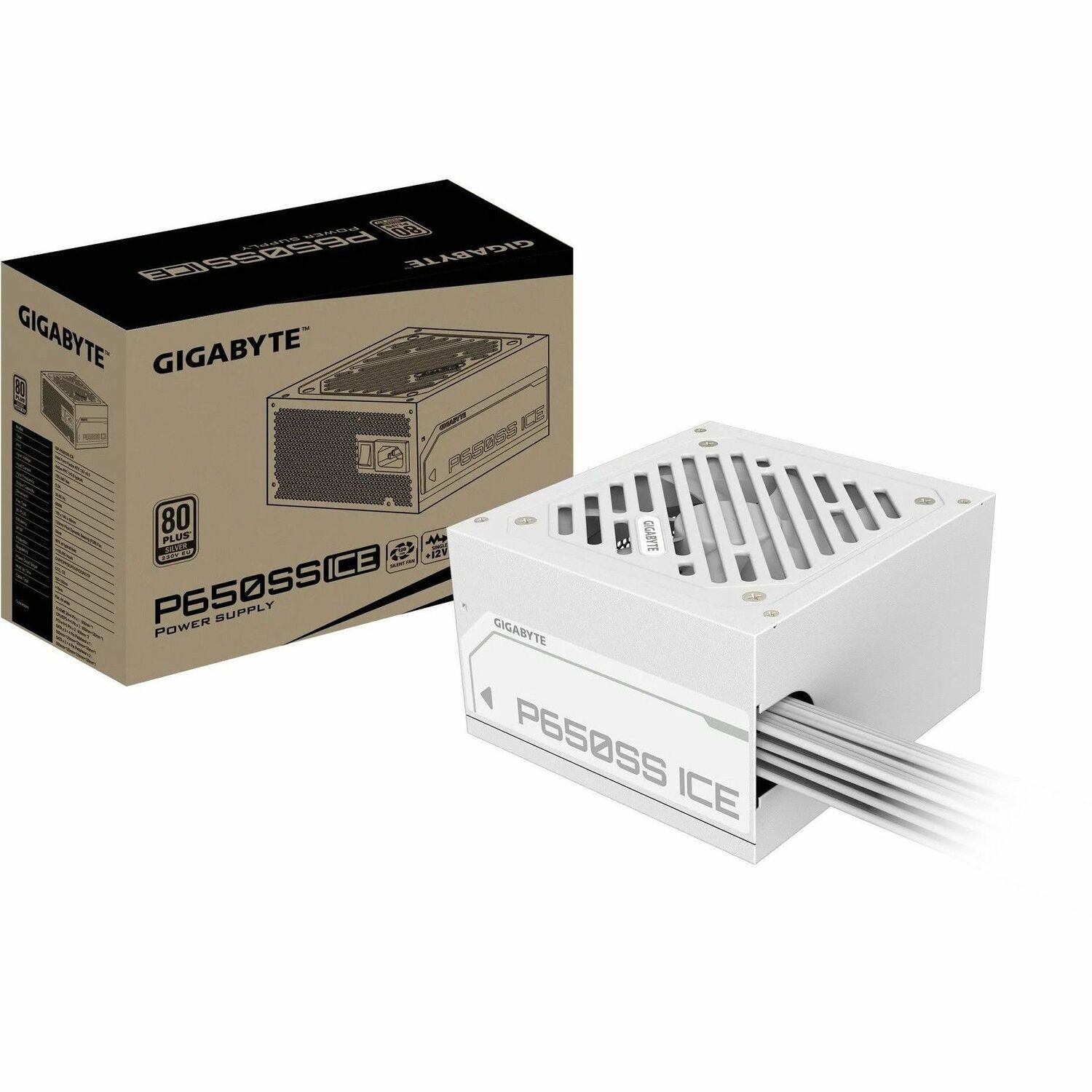 GIGABYTE GP-P650SS ICE ATX 3.0, ATX 3.1, ATX12V v3.0 Stromversorgung