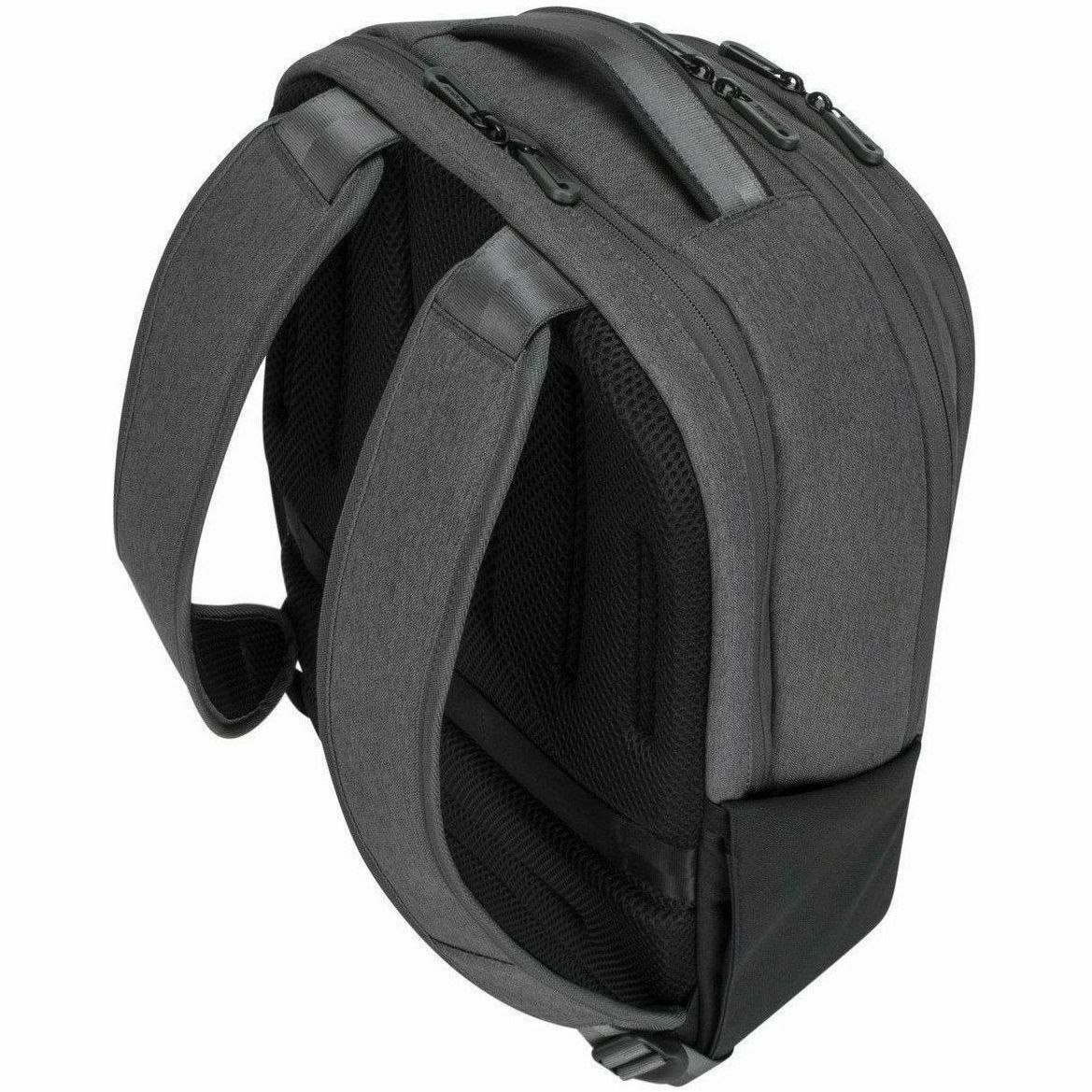 Targus Cypress Hero TBB58602GL Draagtas/-koffer (Backpack) voor 39,6 cm (15,6") naar 40,6 cm (16") Notebook - Grijs