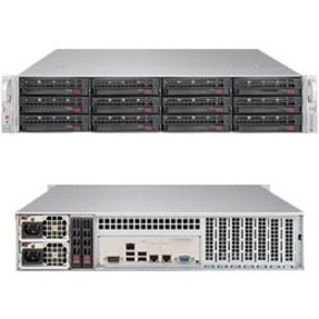 Supermicro SuperStorage 6029P-E1CR12H Server Barebone System - 2U Rack-mountable - Socket P LGA-3647 - 2 x Processor Support