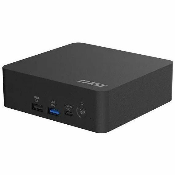 MSI Cubi NUC AI+ 3MG Cubi NUC AI+ 3MG-018US Desktop Computer - Intel Core Ultra 7 Series 3 355 - 16 GB - 1 TB PCI Express NVMe SSD - Mini PC - Black