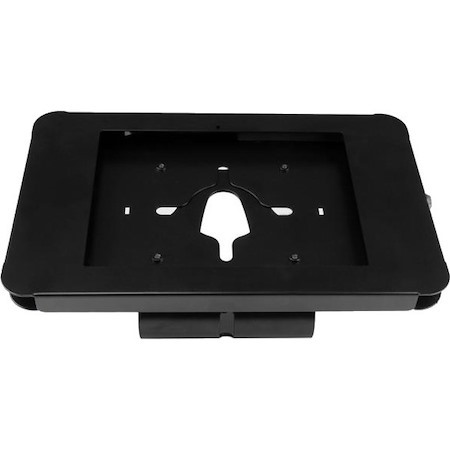 StarTech.com Secure Tablet Stand - Security lock protects your tablet from theft and tampering - Easy to mount to a desk / table / wall or directly to a VESA compatible monitor mount - Supports iPad and other 9.7" tablets - Steel Construction - Thread the tablet's charge cable through the bottom of the holder