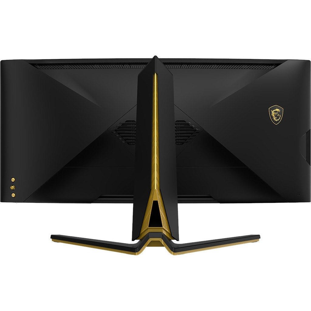 MSI MEG 342C QD-OLED 34" Class UW-QHD Curved Screen Gaming OLED Monitor - 21:9 - Black, Gold