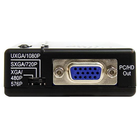 StarTech.com Composite and S-Video to VGA Video Scan Converter