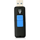 V7 VF38GAR-3N8GB USB 3.0 Flash Drive - With Retractable USB connector