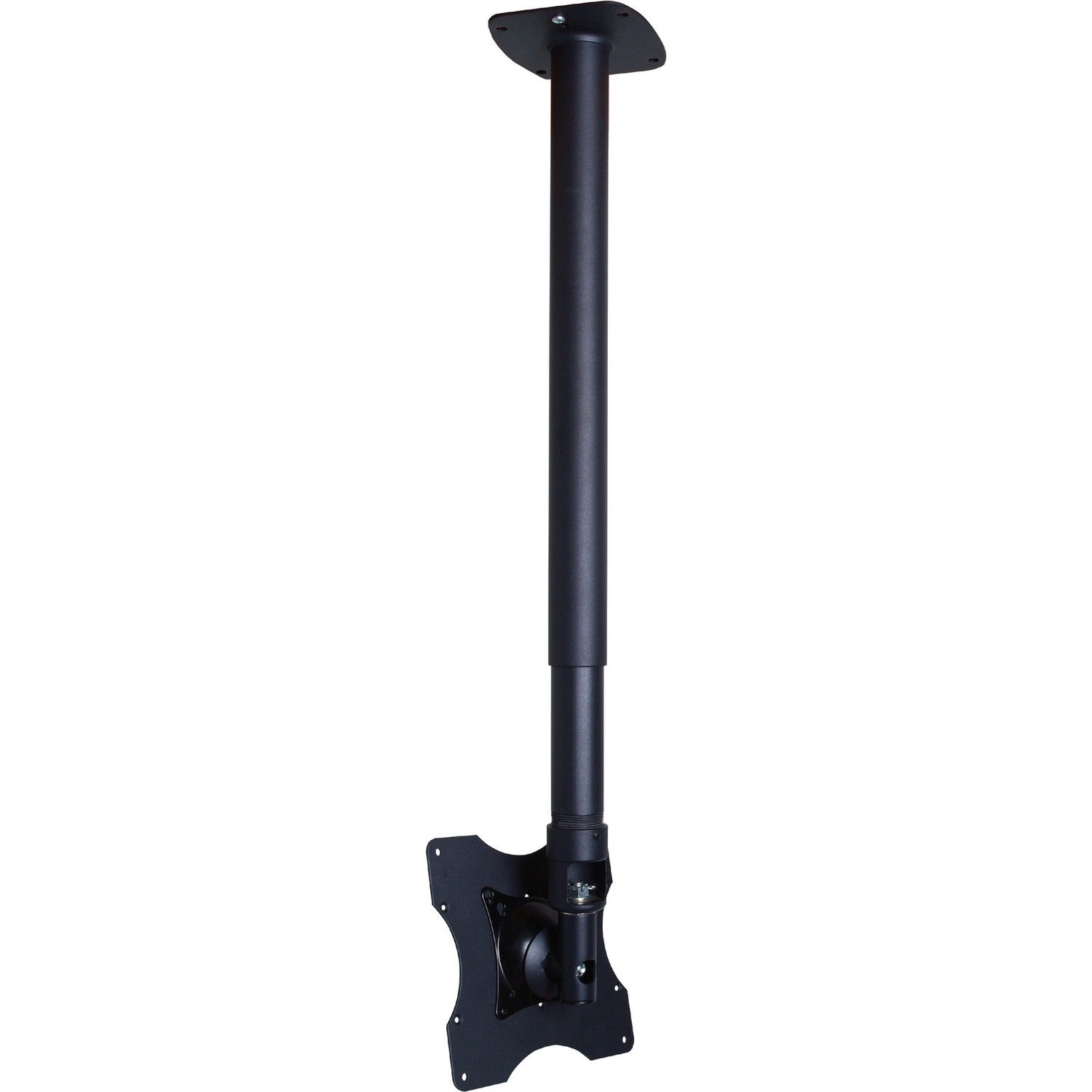 ViewZ VZ-CMK02 Ceiling Mount for Flat Panel Display - Black