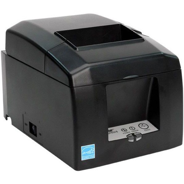 Star Micronics TSP650II Thermal Printer, Ethernet, CloudPRNT, USB, Two Peripheral USB - Auto Cutter, External Power Supply Included, Gray