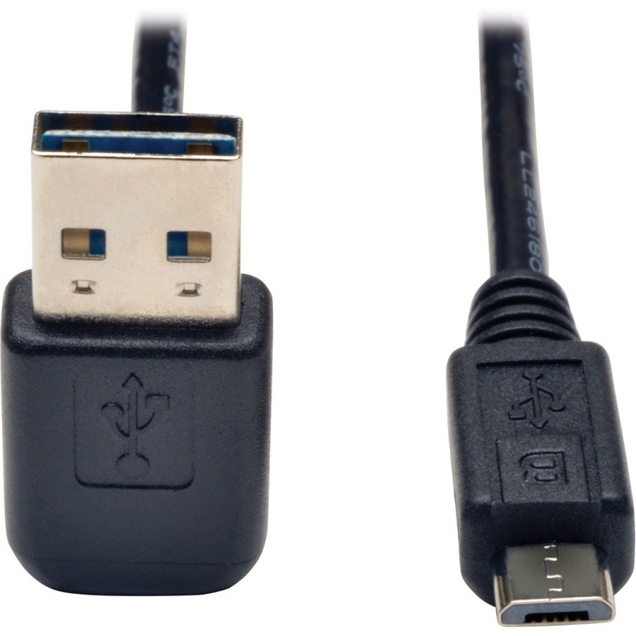 Eaton Tripp Lite Series Universal Reversible USB 2.0 Cable (Up / Down Angle Reversible A to Micro-B M/M), 6 ft. (1.83 m)