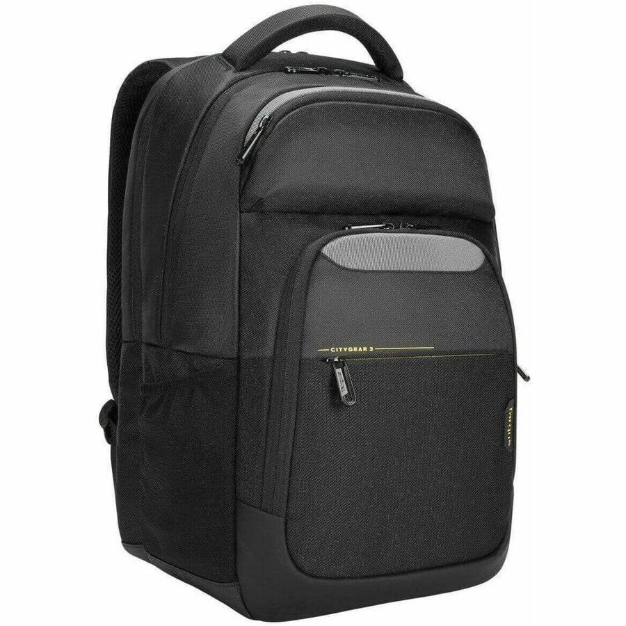 Targus CityGear TCG670GL Draagtas/-koffer (Backpack) voor 38,1 cm (15") naar 43,9 cm (17,3") Notebook, Tablet-pc, Uitrusting - Zwart