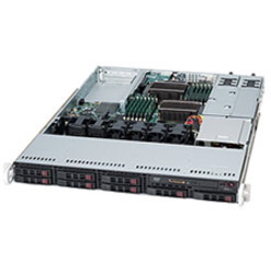Supermicro SuperServer 1026T-TF Server Barebone System - 1U Rack-mountable - Socket B LGA-1366 - 2 x Processor Support