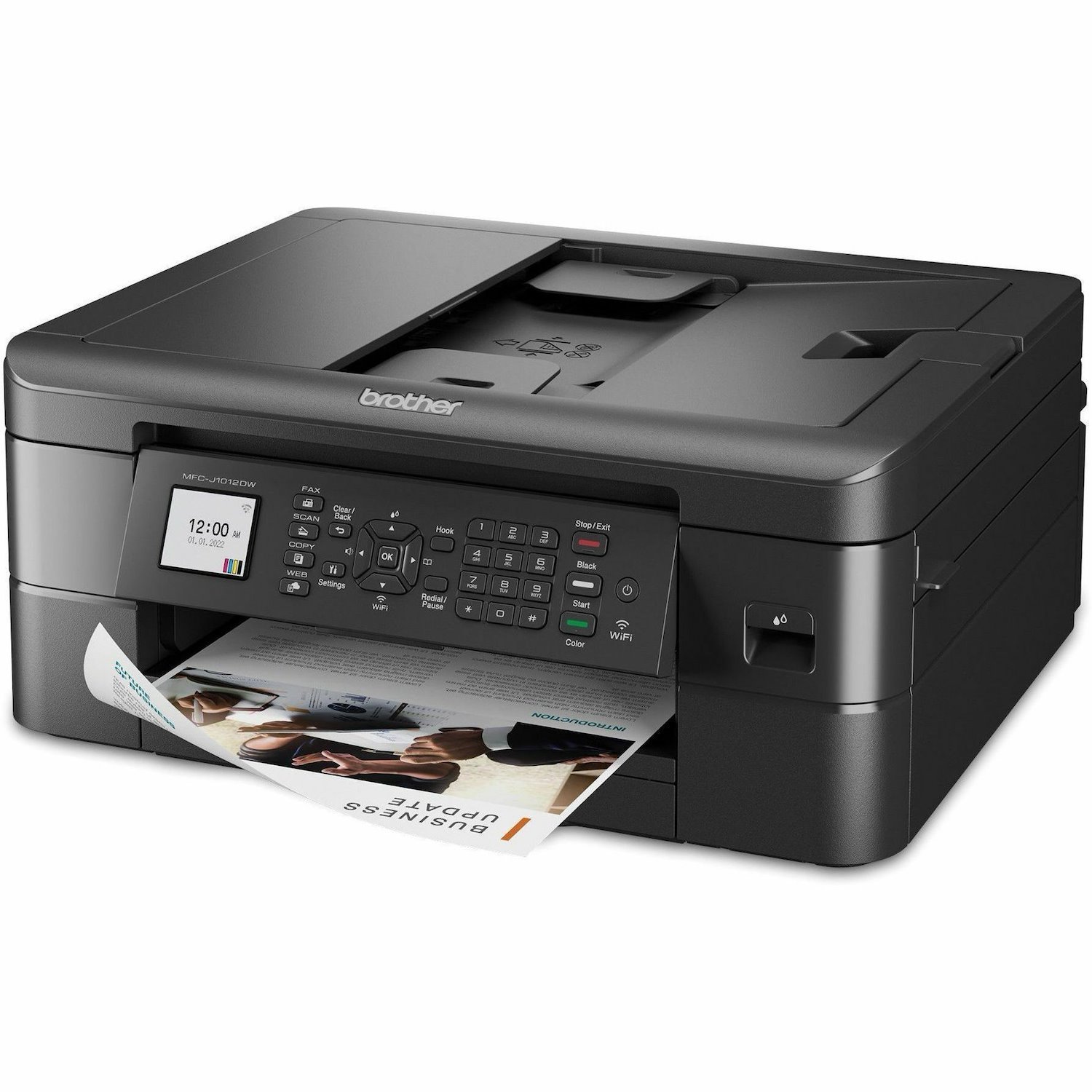 Brother MFC-J1012DW Wireless Inkjet Multifunction Printer - Color