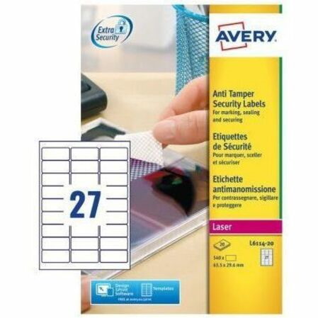 Avery Anti-Tamper Label
