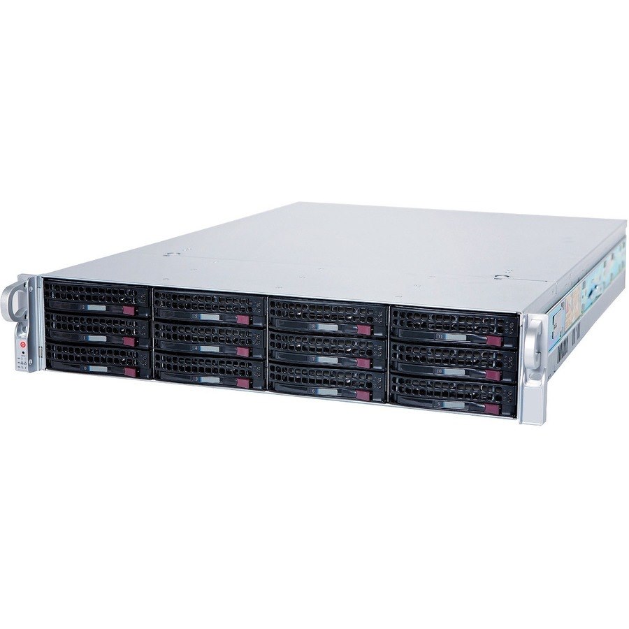Wisenet 2U-12BAY-SERVER Wired Video Surveillance Station 144 TB HDD