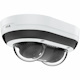 AXIS P4708-PLVE 8 Megapixel Outdoor 4K Network Camera - Color - Dome - Black - TAA Compliant