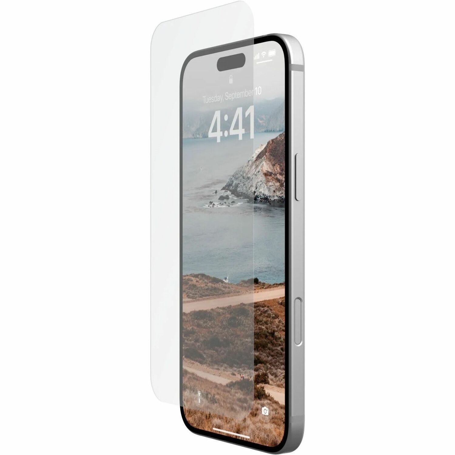 Urban Armor Gear Glass Screen Protector Shield For iPhone 16 Plus - Clear Clear