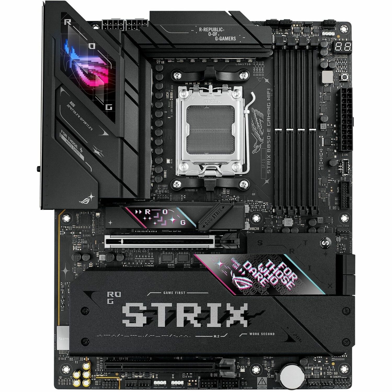 Asus ROG Strix B850-E GAMING WIFI Gaming Desktop Motherboard - AMD B850 Chipset - Socket AM5 - ATX