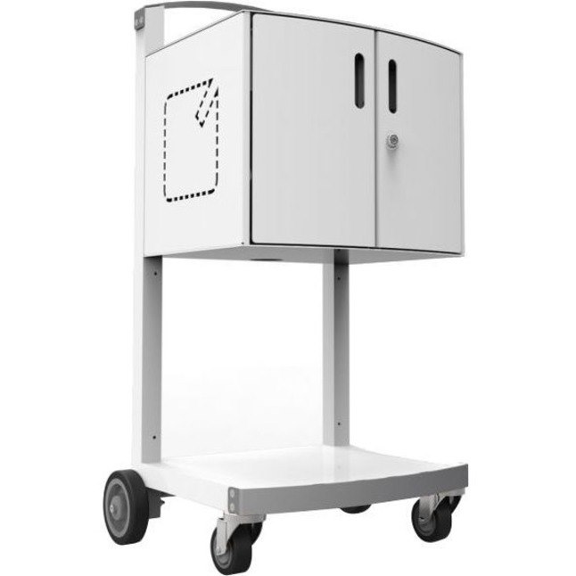 Compulocks CartiPad Tablet / Laptop Charging Rolling Cart 16 Devices EU Power Plug