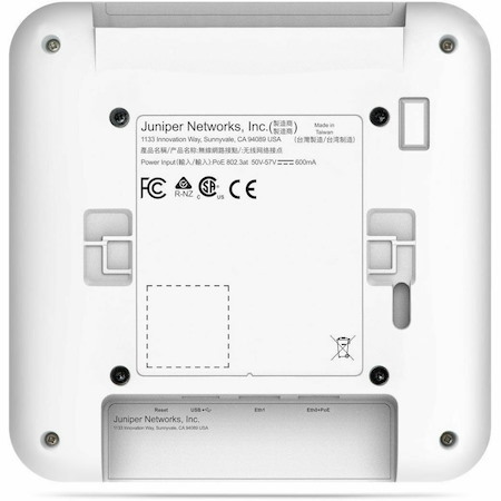 Mist AP33 Dual Band Wi-Fi 6 IEEE 802.11 a/b/g/n/ac/ax 3 Gbit/s Wireless Access Point - Indoor