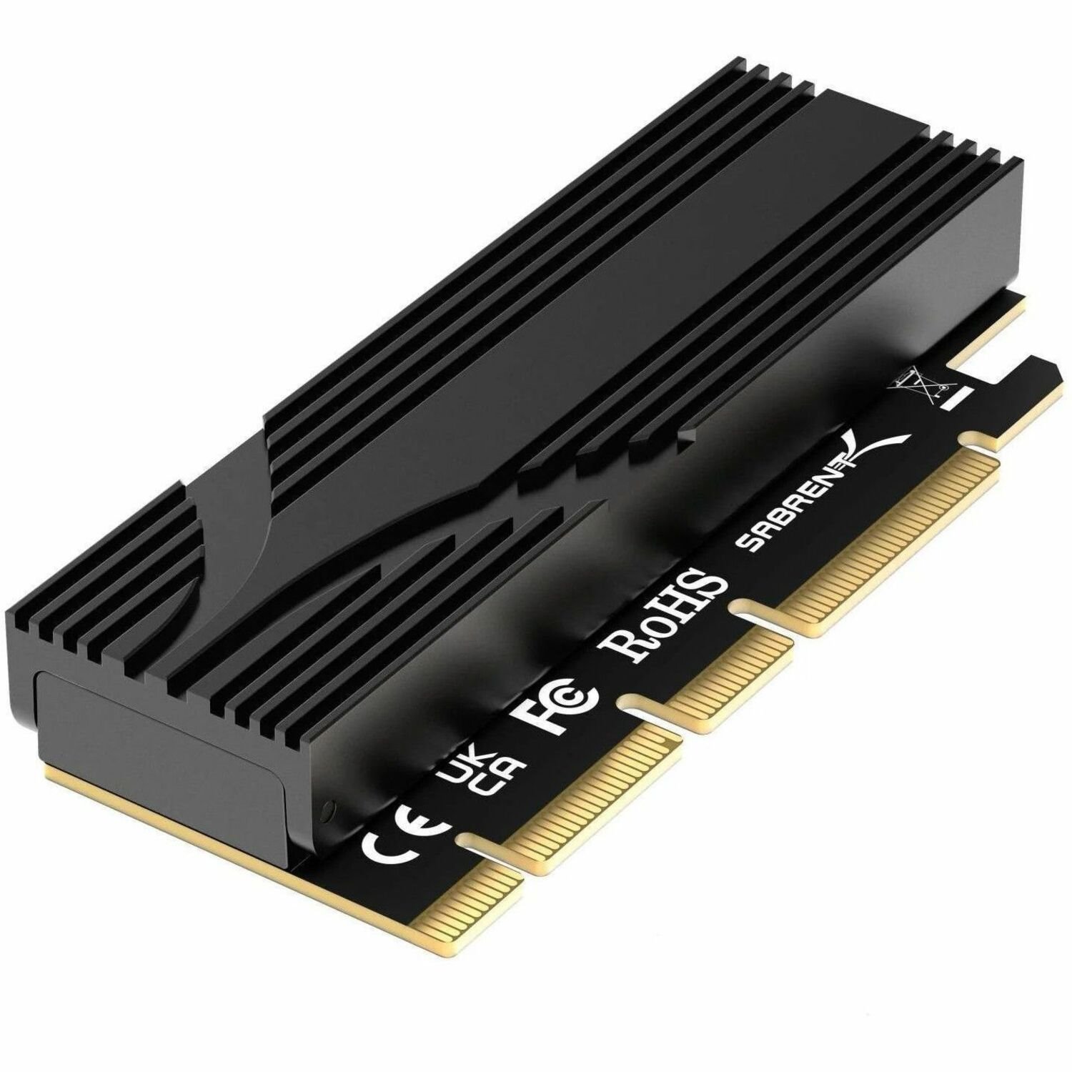 Sabrent M.2 NVMe SSD to PCIe x16 Tool-Free Add-In Card (AIC)