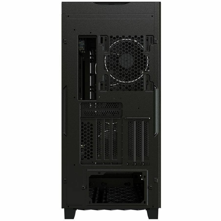 Aorus Computer Case - Mini ITX, Micro ATX, ATX Motherboard Supported - Mid-tower - Steel, Plastic, Glass, Tempered Glass, Mesh - Black