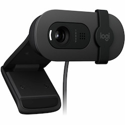 Logitech Brio 105 Full HD 1080p Business Webcam with Auto-Light Balance, USB-A, Privacy Shutter, Easy Set-Up, Compatible with Windows, macOS, ChromeOS