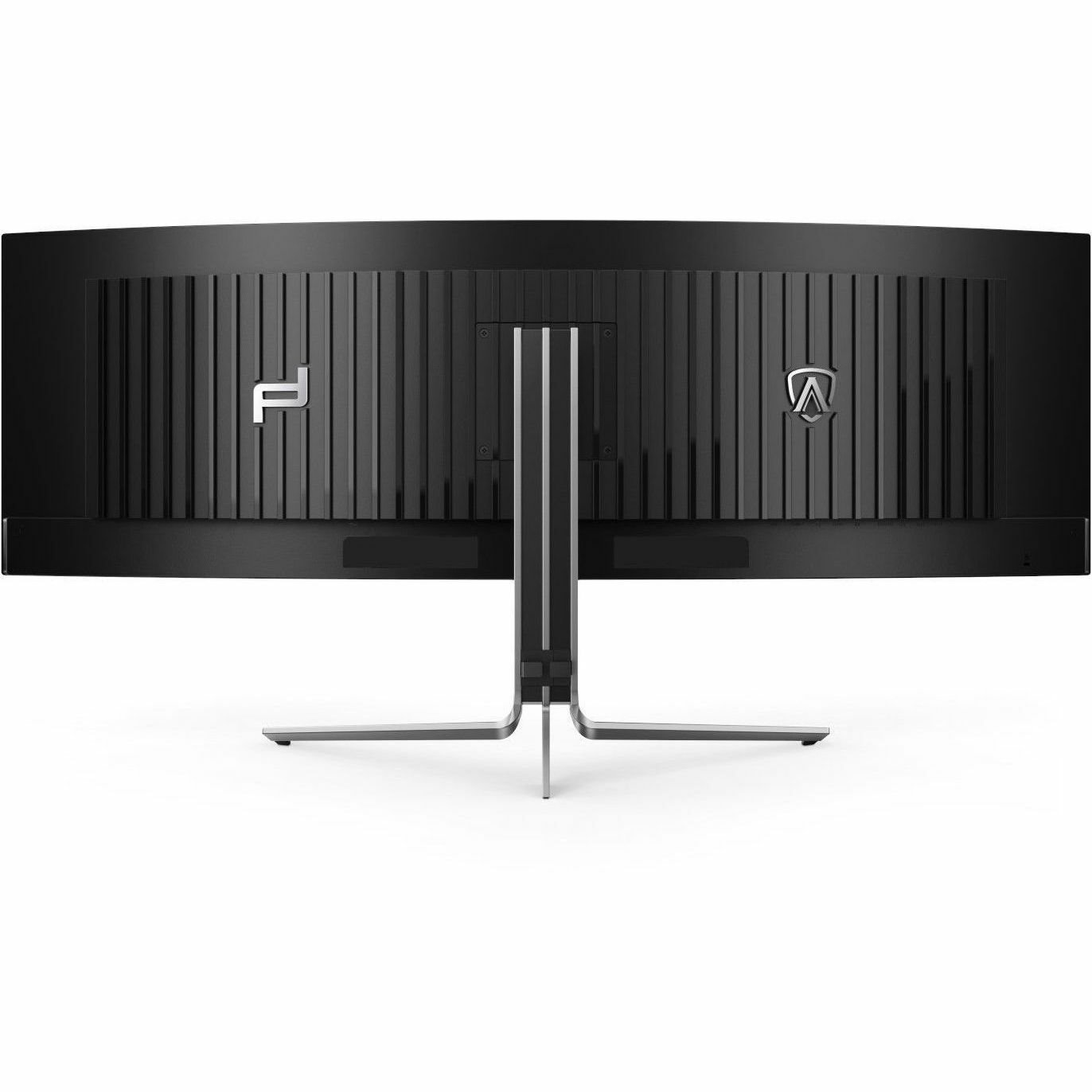 AOC AGON PRO PD49 49" Class Dual Quad HD (DQHD) Curved Screen Gaming OLED Monitor - 32:9 - Textured Silver, Textured Black