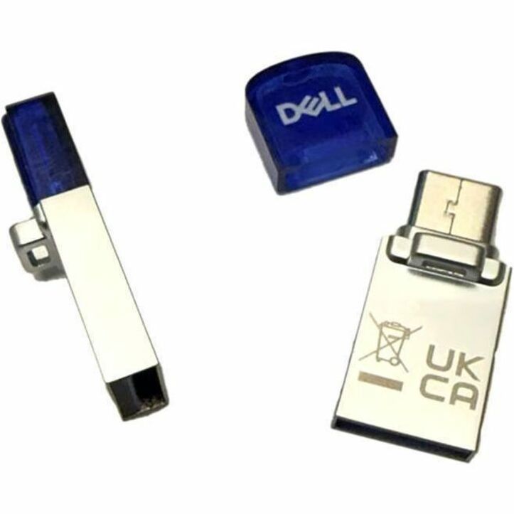 Dell 64 GB USB 3.2 Type A, USB 3.2 Type C, USB 2.0, USB 3.0, USB 3.1 (Gen 1), USB 3.2 (Gen 1) Flash Drive