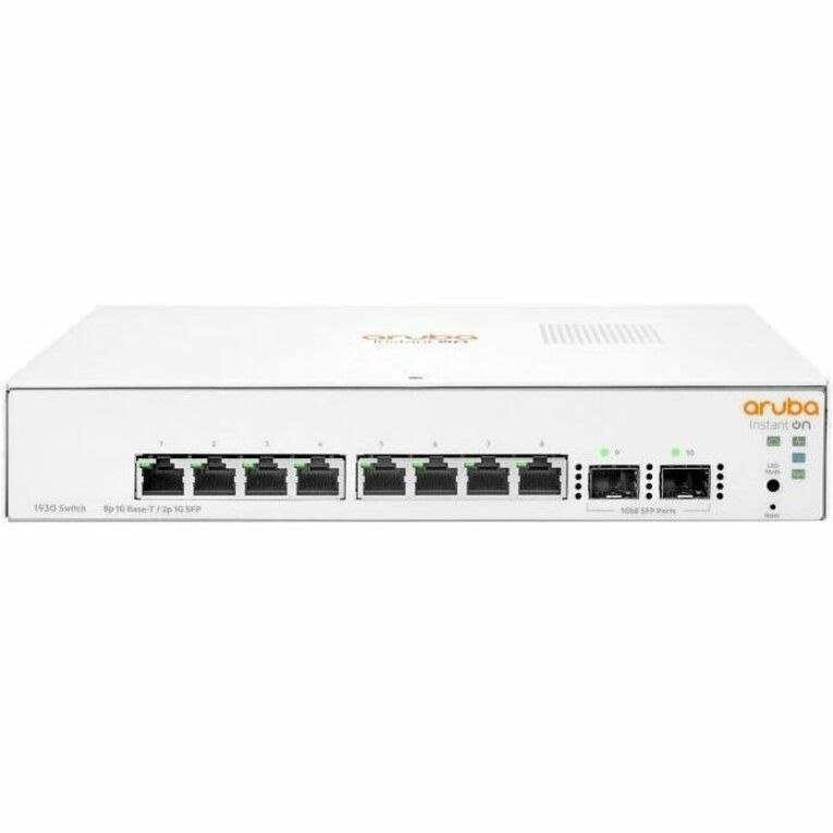 HPE 10 Ports Manageable Ethernet Switch