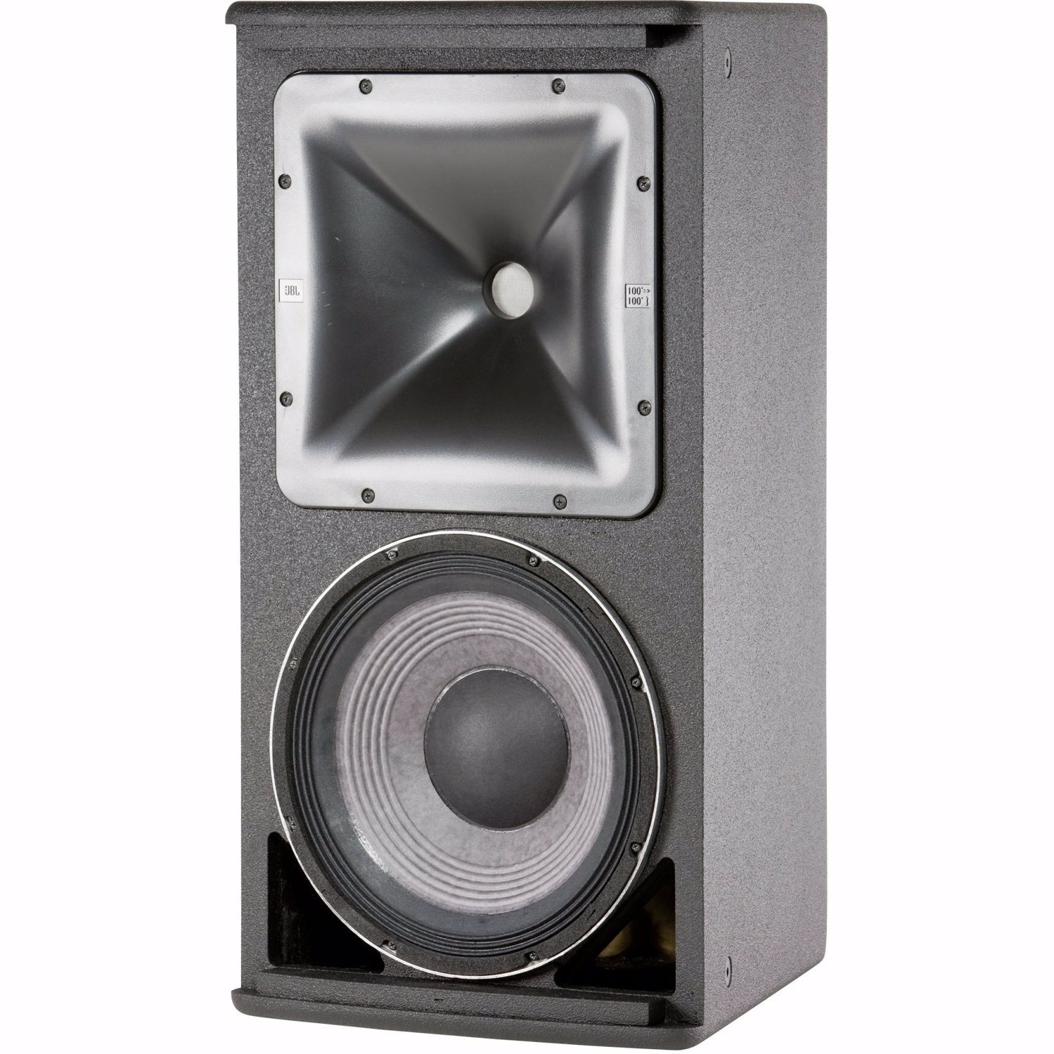 JBL Professional AM7212/00 2-way Speaker - 600 W RMS - Black