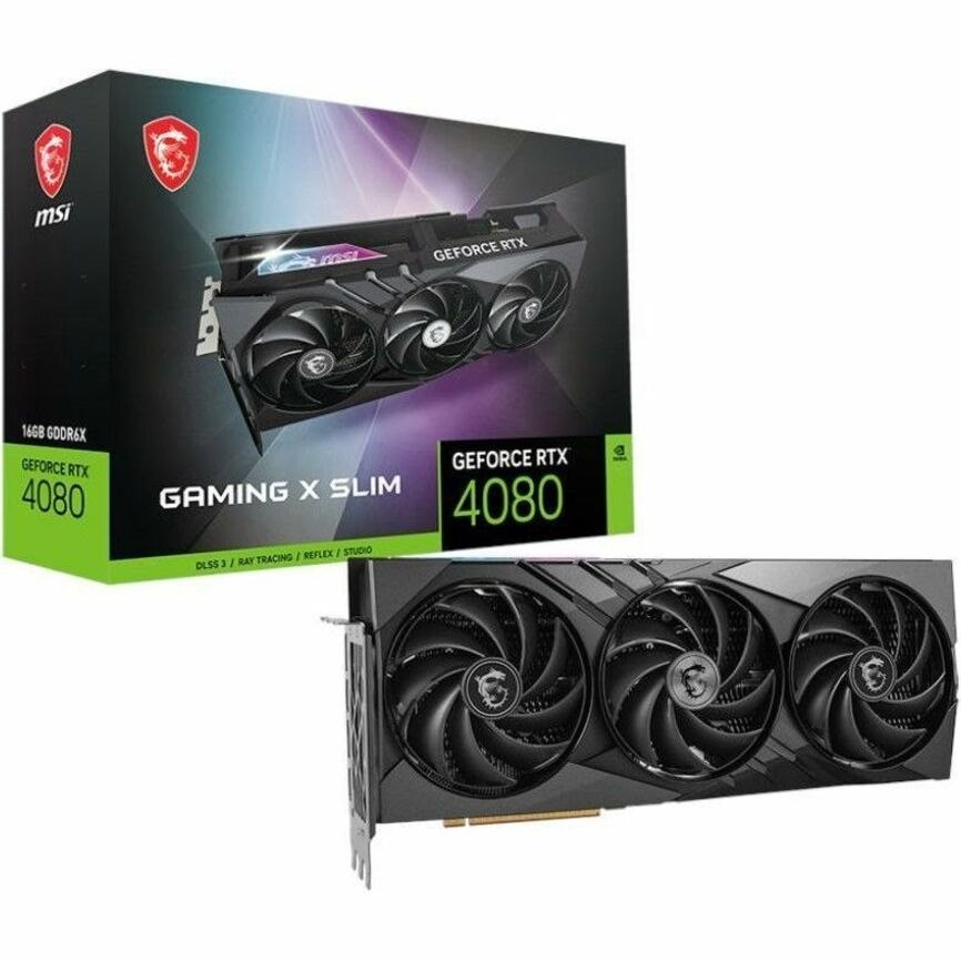 MSI NVIDIA GeForce RTX 4080 Graphic Card - 16 GB GDDR6X