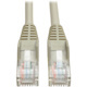 Eaton Tripp Lite Series Cat5e 350 MHz Snagless Molded (UTP) Ethernet Cable (RJ45 M/M), PoE - Gray, 25 ft. (7.62 m)