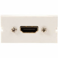 Ortronics Series II, HDMI Coupler, 1-Unit, Cloud White