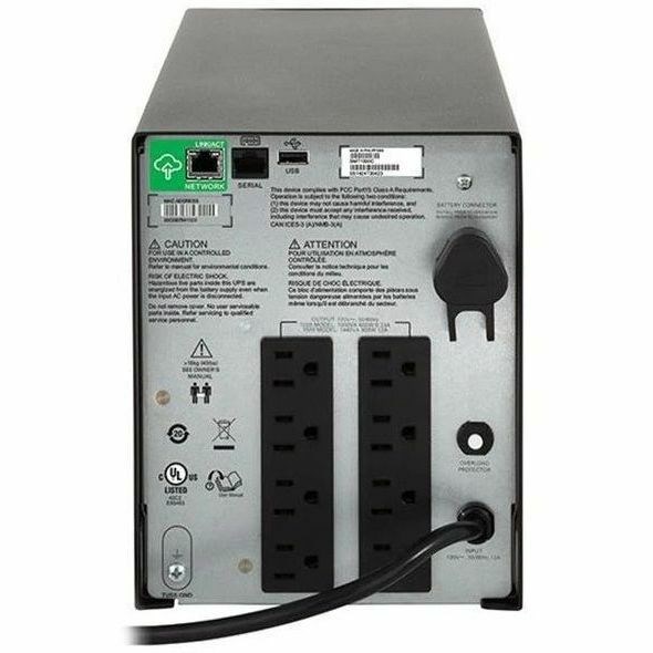 Dell APC by Schneider Electric Smart-UPS C 1000VA LCD 120V with SmartConnect