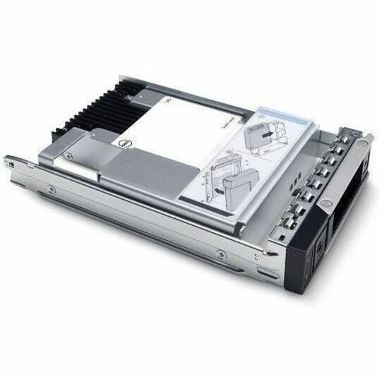 DELL SOURCING - NEW 7.68 TB Solid State Drive - 2.5" Internal - SAS (24Gb/s SAS) - 3.5" Carrier - Read Intensive