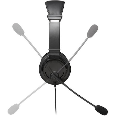Kensington Classic Wired Over-the-head, On-ear Stereo Headset - Black