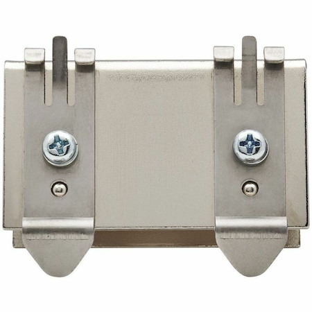 Eaton Tripp Lite Series 3-Port Metal DIN-Rail Mounting Module for Snap-In Keystone Jacks and Couplers, Silver, TAA