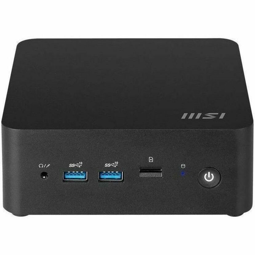 Msi Cubi Nuc 6 Mini PC Intel Core 7 150U 10 Cores/12 Threads - 2X DDR5 SoDimm (64GB Max) - WiFi Ax+Bt - Dual Lan 2 X M.2 1X Sata 2X Thunderbolt Usb 3.2 2 X Hdmi Vesa Ready
