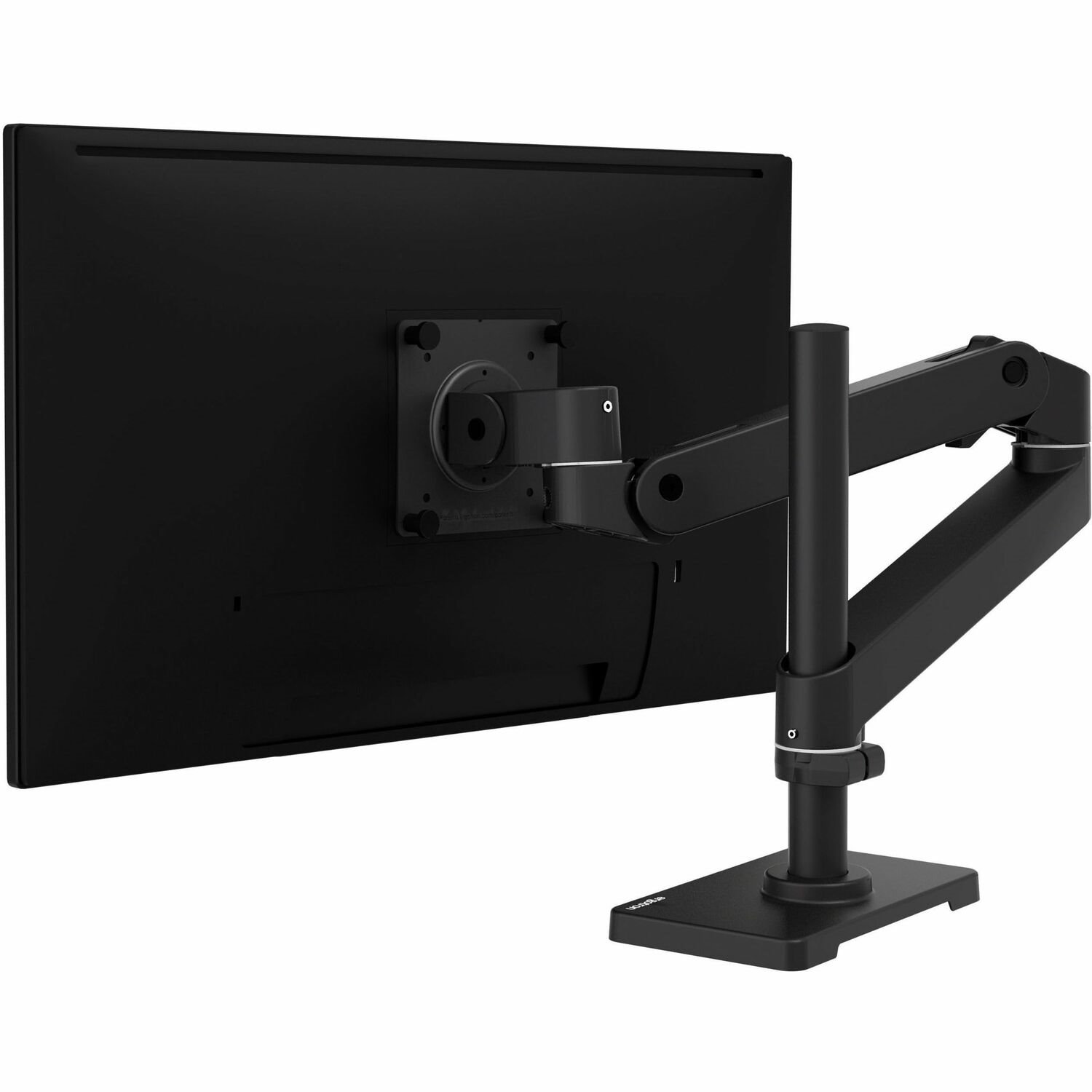 Ergotron Desk Mount for Monitor, LCD Display - Black