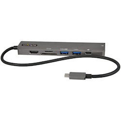 StarTech.com USB-C Multiport Adapter Hub, USB-C to 4K 60Hz HDMI, Gigabit Ethernet and 100W Charging for Macbook Pro / Air and Windows