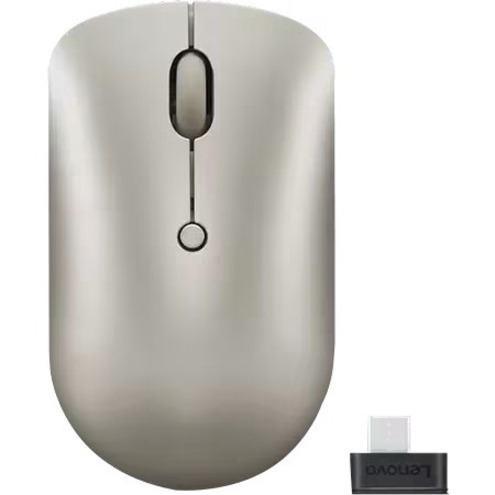 Lenovo 540 Muis - RF - USB Type C - Optisch - 4 Taste(n) - Zand
