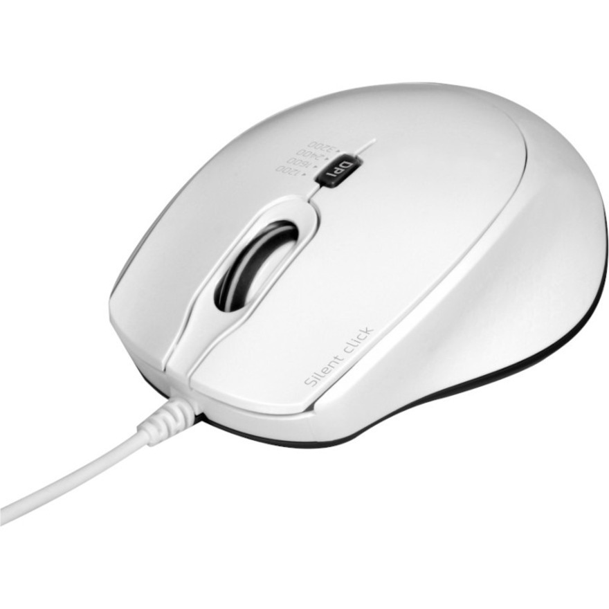 Port Designs Usb Silent Professional Mouse White
