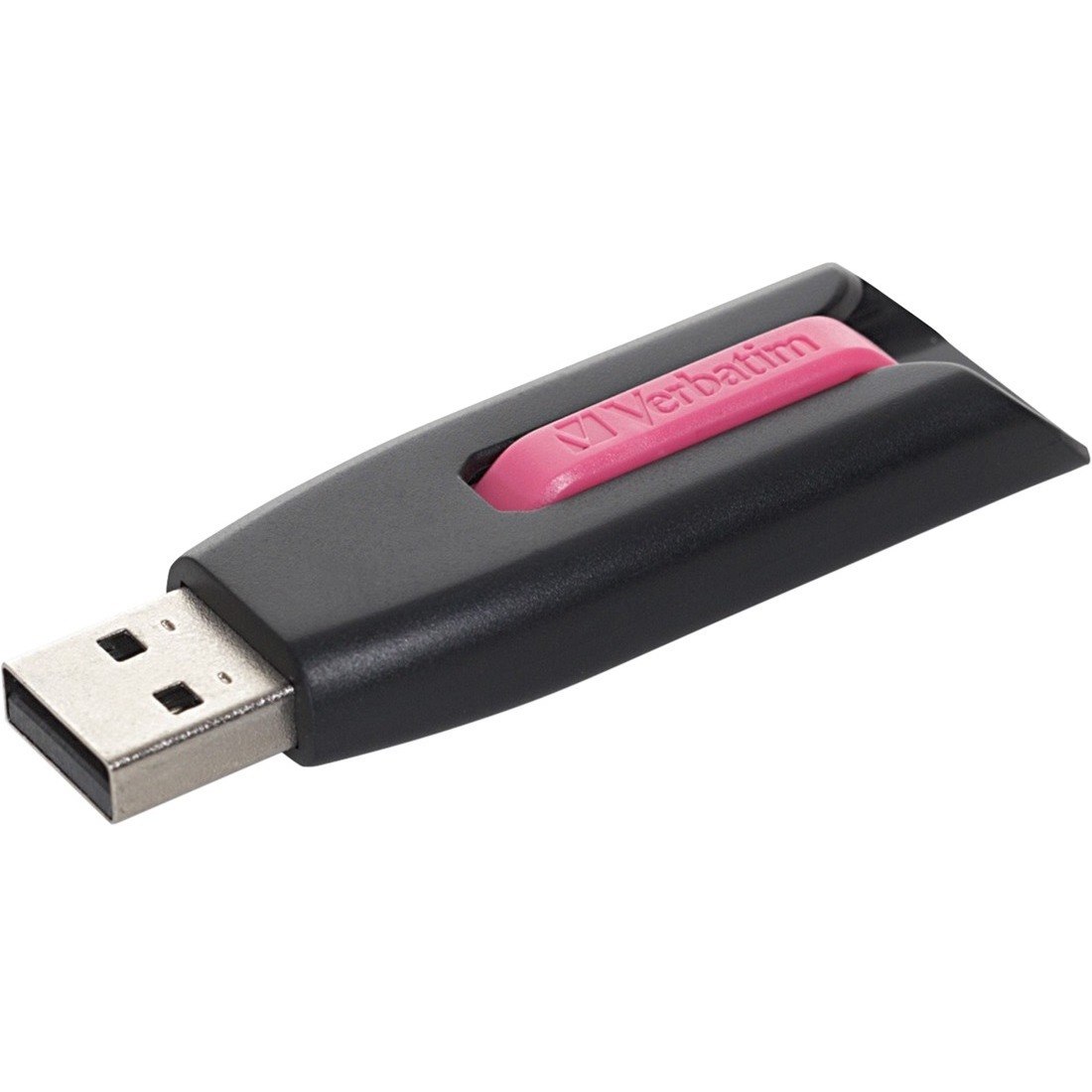 Verbatim Store 'n' Go V3 16 GB USB 3.0 Flash Drive - Pink, Black