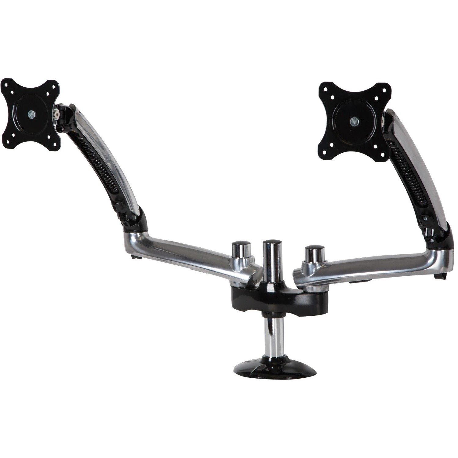 Grommet Base Dual Monitor Desktop Arm Mount for up to 38" Monitors